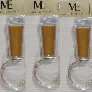 Modern Expressions Wine Bottle Light – 3-Pack (15 LED String, Battery Operated)